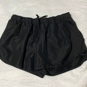 All black shorts